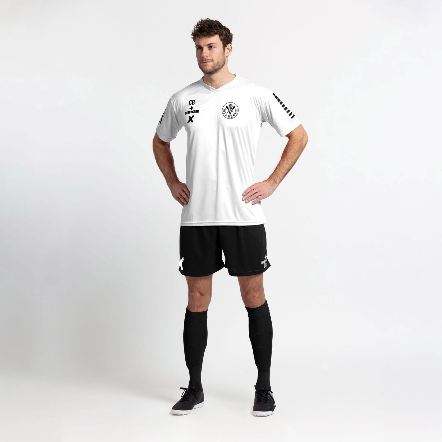 Derbystar Training Shirt Contra weiss