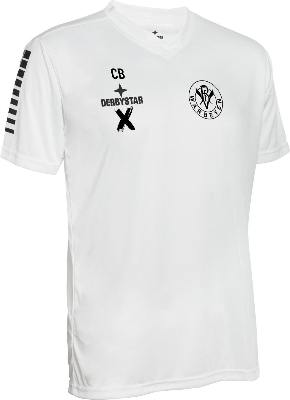 Derbystar Training Shirt Contra weiss