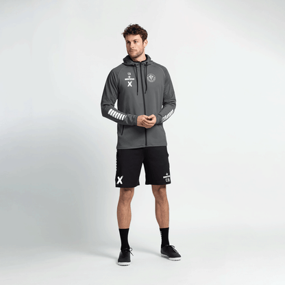 Derbystar Kapuzenjacke PRIMO v24 grau