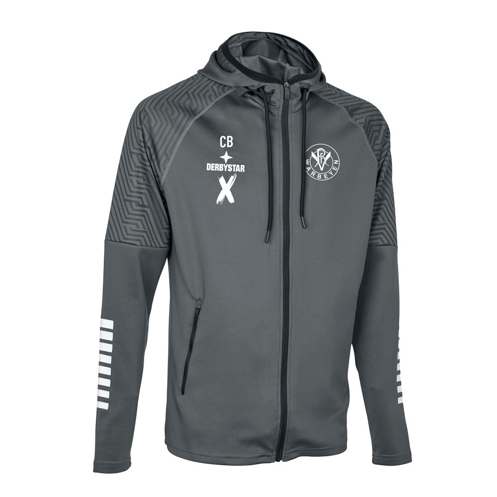 Derbystar Kapuzenjacke PRIMO v24 grau