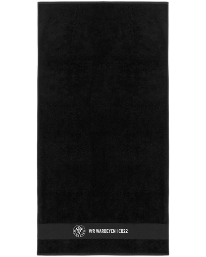 VfR Warbeyen Handtuch - schwarz 70x140