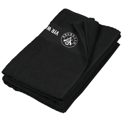 VfR Warbeyen Handtuch - schwarz 70x140