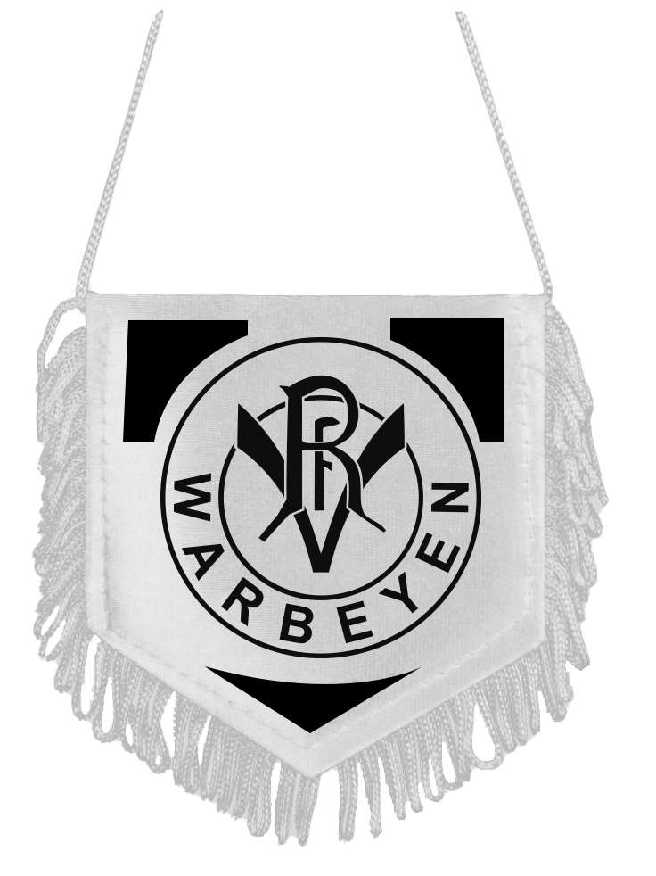 VfR Warbeyen - Autowimpel 90x100mm